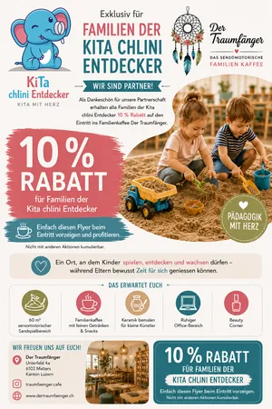 Flyer Kita chlini Entdecker herunterladen
